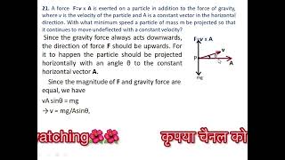 Ch 5 Q 21 Exercises Concepts of Physics Part 1 by H C Verma Newton’s Laws of Motion jeemains 🚀 [upl. by Aelegna]