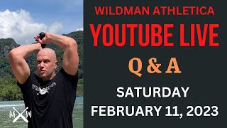 Wildman Athletica q ampa feb 11 2023 [upl. by Eisdnil]