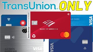 5 Business Credit Cards Pull TransUnion ONLY [upl. by Kingsly]