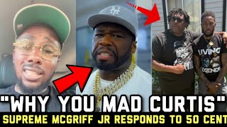 Supreme McGriff Jr RESPONDS To 50 Cent Threatening To Cancel quotBMFquot Over Pic With Southwest T [upl. by Aztirak424]