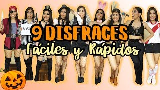 DISFRACES FÁCILES Y RÁPIDOS con ropa negra l Daniella Acosta [upl. by Clemen488]