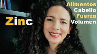 Beneficios del Zinc en la salud de tu CABELLO 💋 Que comer para más fuerza y volumen en tu PELO❓ [upl. by Ahsyekal353]