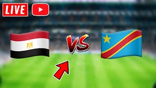 🔴LIVE REDIFF Egypte vs RD Congo [upl. by Searcy]