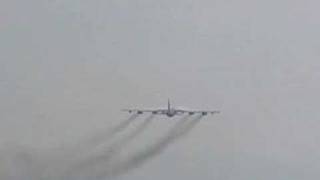 B52 High speed fly by [upl. by Ymmaj]