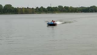 Dclass hydroplane running EBAY NO RESERVE AUCTION [upl. by Ahsirtal133]