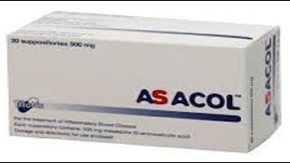 أساكول أقراص لعلاج التهابات القولون التقرحى Asacol Tablets To treat ulcerative colitis [upl. by Hailahk121]