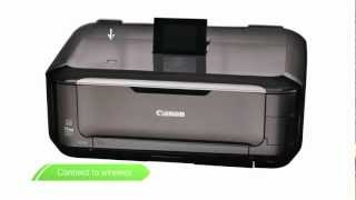 Canon Get Started  Wireless printing set up on your PIXMA printer [upl. by Scholem]