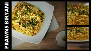 PRAWNS BIRYANI  JHINGA BIRYANI  TRADITIONAL STYLE BIRYANI [upl. by Atinwahs16]