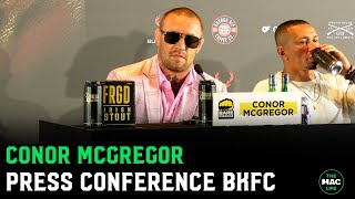 Conor McGregor on Ilia Topuria in Bare Knuckle I’d slap the head off him’ [upl. by Pen]