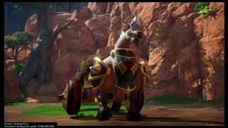 KINGDOM HEARTS 3  Chaos Carriage Boss Fight [upl. by Leehar]