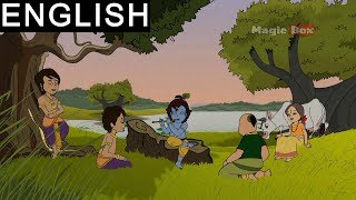 Krishna And Kaliya  Sri Krishna In English  Watch this most popular AnimatedCartoon Story [upl. by Aztirak]