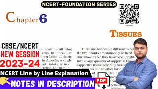 Tissues  Class 9 Science Chapter 6 Full Chapter [upl. by Fillander91]