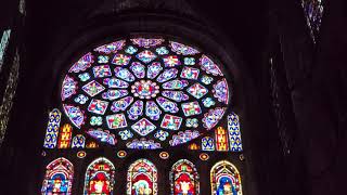 Inside Chartres Cathedral in France  Cathédrale NotreDame de Chartres [upl. by Auka]