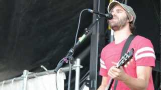 Streetlight Manifesto  The Three of Us formerly quotNEW SONGquot Warped Tour 2012 [upl. by Kannan]