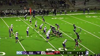 Ridge Point vs FB Austin BGC Houston Football  Week 9 2023 [upl. by Fletch]