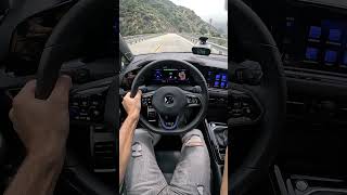 The VW Golf R Manual Gets to 60 in Under 57 Seconds POV Drive shorts [upl. by Ab610]