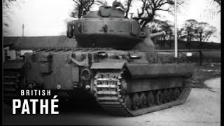 Britains New Giant Tank 1954 [upl. by Asirap]