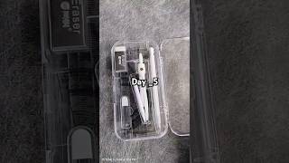 Transparent exam geometry box with mechanical pencil review items unboxingshortsyoutubeshortsexam [upl. by Leihcim]