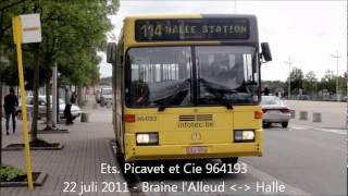 Ets Picavet et Cie 964193  MercedesBenz O405 Kickdown [upl. by Adnahsor]