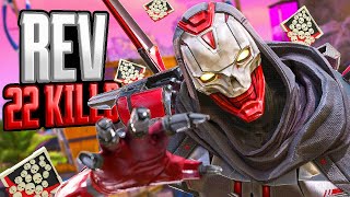 AMAZING Revenant 22 KILLS and 5128 Damage Apex Legends Gameplay Season 19 [upl. by Luy976]