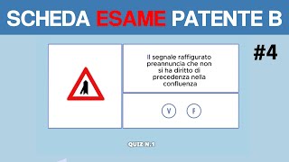 SCHEDA ESAME PATENTE B 2024 4 [upl. by Brooks]