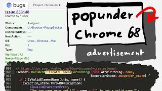 Custom Chromium Build to Reverse Engineer PopUnder Trick [upl. by Acirdna]