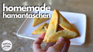 Homemade HAMANTASCHEN Recipe  Tradition in the Kitchen [upl. by Ynnahc621]