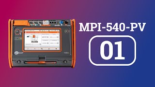 Sonel MPI540  MPI540PV  Live mode in the recorder [upl. by Eras]