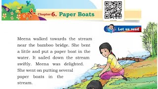 Paper BoatsClass 3 EnglishChapter 6SantoorNCERT FULL CHAPTER EXPLANATION IN HINDI [upl. by Sotsirhc]