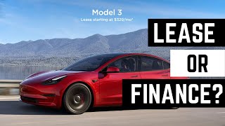 Leasing vs Buying a Tesla Dec 2023 Cost Breakdown [upl. by Helmut]