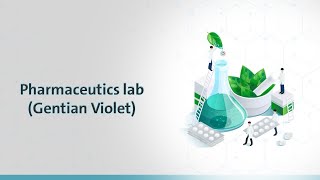 Pharmaceutics lab  Gentian Violet [upl. by Sedruol551]