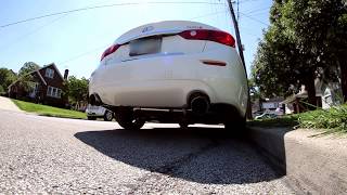 Super Cheap Rev9 Ebay Exhaust on 2015 Infiniti Q50S 37L [upl. by Victoir572]