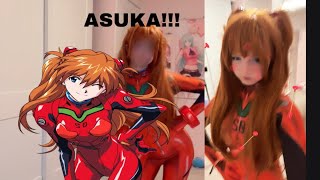 Asuka cosplay BUT ITS LIKE A PART TWO❤️Plug suit edition [upl. by Aisatan227]