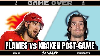 Flames vs Seattle Kraken Game Recap  Dec 27 2023  Game Over Calgary [upl. by Nnylamme]