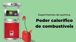 Experimentos de Química  Poder Calorífico de Combustíveis  Portal eAulas da USP [upl. by Furnary294]