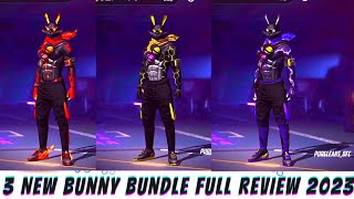 TOP3 BUNNY MASTER MIND BUNDLE VS BUNNY HEADMAN BUNDLE VS BUNNY CAPTAIN BUNDLE DRESS COMBINATION 2023 [upl. by Emsmus533]