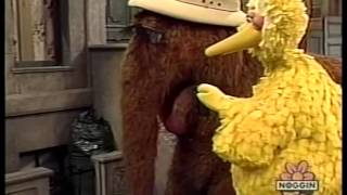 Classic Sesame Street  Big Bird and Snuffy Explore the Street [upl. by Yllaw]