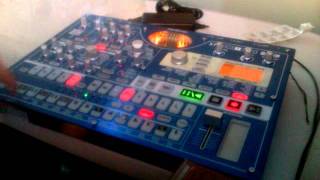 Scatterboxx  Mid Tempo Electribe EMX1 SD Hip Hop Instrumental Tutorial  Watch amp Learn [upl. by Rather307]