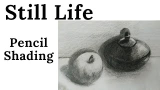 Still Life in pencil shading  pencil shading drawing  realistic shading  tips best for beginners [upl. by Kelleher]