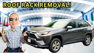 Toyota Rav4 Roof Rack Removal 20192024 [upl. by Nnaeerb]