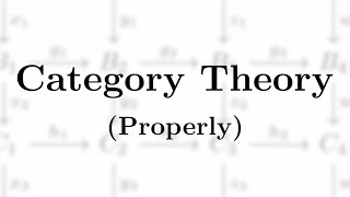 A Sensible Introduction to Category Theory [upl. by Maressa]