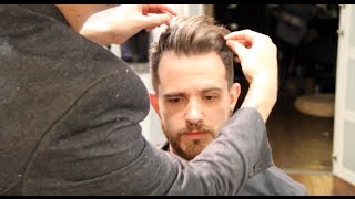 Pompadour  How to Style the Pompadour  pompadour hair style tutorial [upl. by Ibib94]