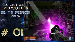 Lets Play Star Trek Voyager Elite Force  Part 01 german  Borg Biessman Ballerei [upl. by Gus]