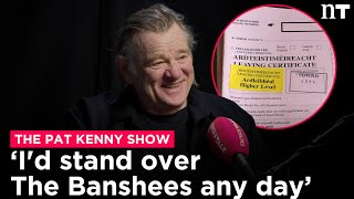 Brendan Gleeson on Banshees of Inisherin on Leaving Cert Its a change from Cáca Milis [upl. by Anaej]