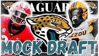 Jacksonville Jaguars 2024 NFL Mock Draft  POST FREE AGENCY [upl. by Esyak142]