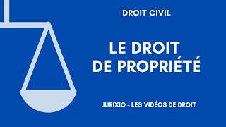 Le droit de propriété usus fructus abusus [upl. by Janyte244]