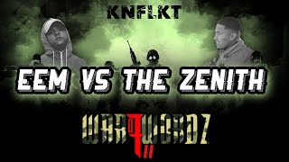 KNFLKT  EEM vs The Zenith  WarOfWordzII [upl. by Netsoj]