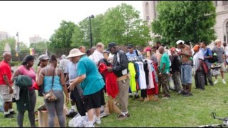 Feeding The Homeless Philly • Fairview Village Church [upl. by Harimas]