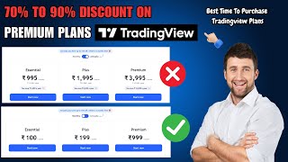 Unlock Tradingview Premium Plans With 7090 Discount Tradingview Premium Plans Discount Codes [upl. by Cirdek364]