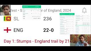 Woakes amp Bashir Take 3Wickets Each  Highlights  England v Sri Lanka Day 1  Rothesay Test 2024 [upl. by Adnalue392]